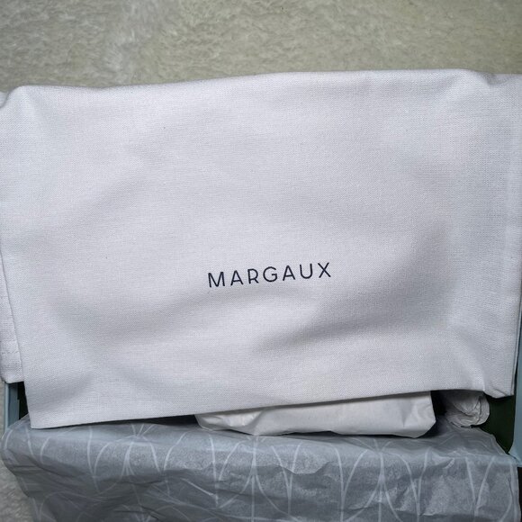 Margaux NY Dylan Sandal in Ivory White Nappa EU 41 US 10 Wide - Picture 9 of 10